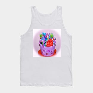 Easter Bucket Treats Tank Top